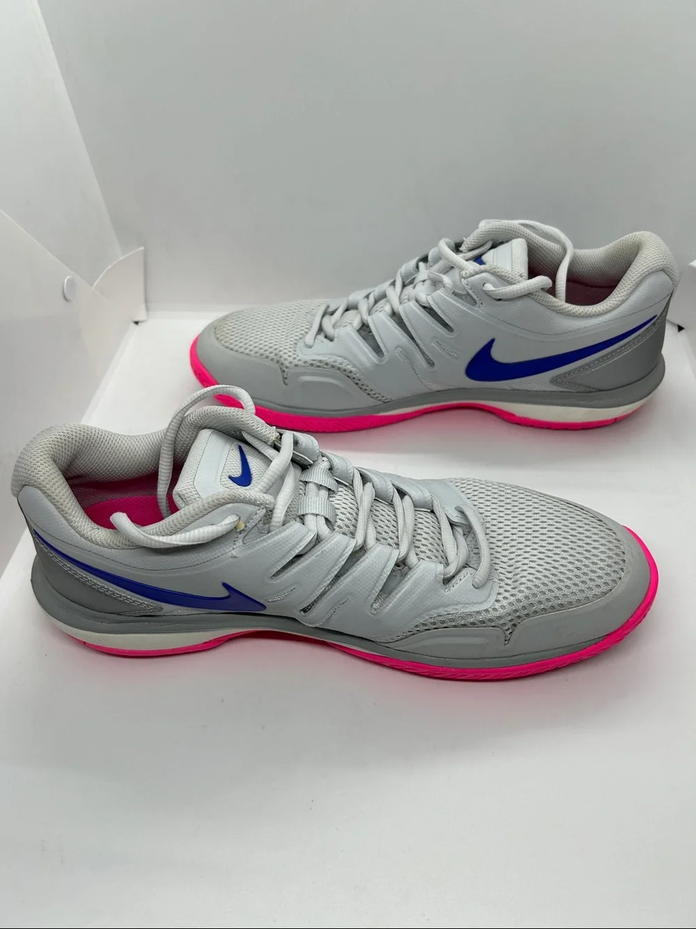 Nike Womens Air Zoom Prestige HC AA8024-004 Gray Running Shoes Sneakers Size 11
